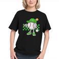 Boys St Patricks Day Baseball Player Pitcher Coach Kids Graphic Youth