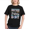 Brother Of The Birthday Boy Baseball Ice Cream Drip Matching Graphic Youth