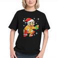 Christmas Gingerbread Man Baseball Player Catcher Graphic Youth Christmas Gingerbread Man Baseball Player Catcher Graphic Youth