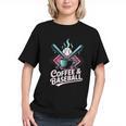 Coffee And Baseball Baseball Player Graphic Youth Coffee And Baseball Baseball Player Graphic Youth