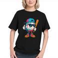 Cool Baseball Drip For Boys Ice Cream Drip Baseball Kids Graphic Youth