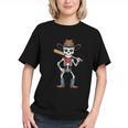 Cowboy Skeleton Baseball Halloween Graphic Graphic Youth Cowboy Skeleton Baseball Halloween Graphic Graphic Youth