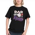Dad Rookie Of Year 1st Birthday Baseball Theme Matching Graphic Youth