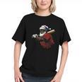 Dominican Republic Santa Christmas Baseball Beisbol Graphic Youth Dominican Republic Santa Christmas Baseball Beisbol Graphic Youth