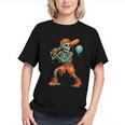 Halloween Baseball Skeleton Ice Cream Drip Baseball Boys Kid Graphic Youth