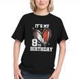 It's My 8th Birthday Baseball Football Heart 8 Year Old Graphic Youth It's My 8th Birthday Baseball Football Heart 8 Year Old Graphic Youth