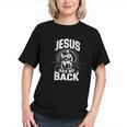 Jesus Has My Back Baseball Faith Motivation Tee Christian Graphic Youth
