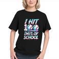 Kids 100 Days Of School 100th Day Baseball Ice Cream Drip Graphic Youth Kids 100 Days Of School 100th Day Baseball Ice Cream Drip Graphic Youth