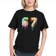 Kids Meme 67 Number Six 6 Seven 7 Ice Cream Drips Baseball Graphic Youth