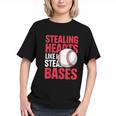Kids Stealing Hearts Like I Steal Bases Cute Baseball Boys Graphic Youth Kids Stealing Hearts Like I Steal Bases Cute Baseball Boys Graphic Youth