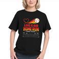 Love Is Our Home Run Baseball Valentine Couple Graphic Youth Love Is Our Home Run Baseball Valentine Couple Graphic Youth