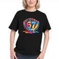 Number 67 Baseball Glove Ice Cream Drip Six Seven Meme Graphic Youth