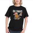 Oh Snap Gingerbreadman Christmas Baseball Humor Graphic Youth Oh Snap Gingerbreadman Christmas Baseball Humor Graphic Youth