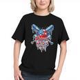 Respect The Drip Baseball American Flag Ice Cream Drip Youth Graphic Youth