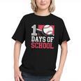 Retro 100 Days Of School Baseball Teacher Student 100 Days Graphic Youth Retro 100 Days Of School Baseball Teacher Student 100 Days Graphic Youth