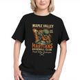Retro Minor League Maple Valley Martians Baseball Club Graphic Youth