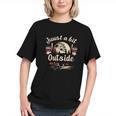 Retro Quote Just a Bit Outside Baseball Vintage Graphic Youth Retro Quote Just a Bit Outside Baseball Vintage Graphic Youth