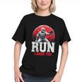 Run I Dare You Baseball Ball Player Catcher Coach Tee Graphic Youth