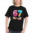 Six Seven 6-7 Baseball Ice Cream Drip 67 Meme Hands Graphic Youth Six Seven 6-7 Baseball Ice Cream Drip 67 Meme Hands Graphic Youth