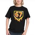 Six Seven 67 Meme Gen Alpha Slang Baseball 101 Graphic Youth