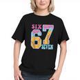Six Seven Drip Baseball Player Number 67 Or 67th Birthday Graphic Youth