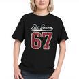 Six Seven Meme Boys Girls Kids 67 Baseball Jersey Graphic Youth