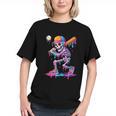 Skelton Playing Baseball Halloween Baseball Drip Boys Kids Graphic Youth Skelton Playing Baseball Halloween Baseball Drip Boys Kids Graphic Youth