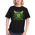 St Patricks Day Baseball Ice Cream Shamrock Baseball Player Graphic Youth St Patricks Day Baseball Ice Cream Shamrock Baseball Player Graphic Youth