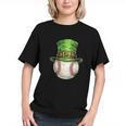 St Patricks Day Baseball Player Leprechaun Hat Men Boys Kids Graphic Youth