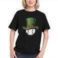 St Patricks Day Shamrock Baseball Saint Paddy's Kids Boys Graphic Youth