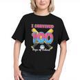 I Survived 100 Days Of School Baseball Cream Drip Boys Graphic Youth