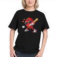 Valentine Baseball Heart Sports Love Valentines Day Boys Graphic Youth