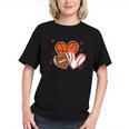 Valentines Baseball Basketball Football Heart Boy Men Graphic Youth