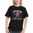 Valentines Day Baseball Stealing Hearts Bases Boys Kids Men Graphic Youth Valentines Day Baseball Stealing Hearts Bases Boys Kids Men Graphic Youth