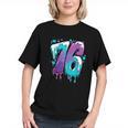 Vintage Baseball 76 Number Graphic Youth