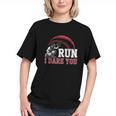 Vintage Humor Baseball Apparel Run I Dare You Graphic Youth