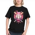 Women's Valentines Day Baseball Boys Ice Cream Drip Heart Youth Kids Graphic Youth Women's Valentines Day Baseball Boys Ice Cream Drip Heart Youth Kids Graphic Youth
