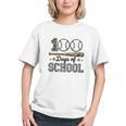 100 Days Of School Baseball Camo Boys School Teacher Graphic Youth