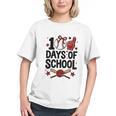 100 Days Of School Coquette Bow Baseball 100th Day Girl Kid Graphic Youth 100 Days Of School Coquette Bow Baseball 100th Day Girl Kid Graphic Youth