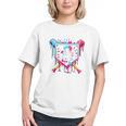 9th Birthday Boys Baseball Ice Cream Drip Boys Baseball Graphic Youth