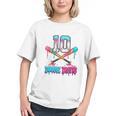 Baseball 10 Year Old Ice Cream Drip 10th Bday Double Digits Graphic Youth Baseball 10 Year Old Ice Cream Drip 10th Bday Double Digits Graphic Youth