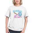Baseball Or Bows Brother Loves You Gender Reveal Boy Or Girl Graphic Youth