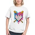 Baseball Boys Ice Cream Drip Baseball Graphic Youth Baseball Boys Ice Cream Drip Baseball Graphic Youth