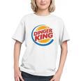 Baseball Dinger King Logo For Home Run Players And Fan Graphic Youth