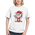 Baseball Ice Cream Valentine Dripping Game Day Men Boys Kids Graphic Youth