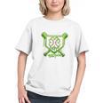 Baseball Icecream St Patrick's Day Lucky Charm Shamrock Drip Graphic Youth Baseball Icecream St Patrick's Day Lucky Charm Shamrock Drip Graphic Youth