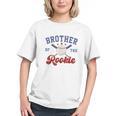 Brother Of Rookie 1st Birthday Baseball Boy Family Matching Graphic Youth