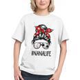 Classy Nana Life Soccer Messy Bun Baseball Mother's Day Graphic Youth Classy Nana Life Soccer Messy Bun Baseball Mother's Day Graphic Youth
