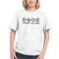 Double Play 6 4 3 2 Vintage Baseball Math Softball Player Premium Tri-Blend Graphic Youth