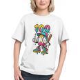 Ice Cream Drip Baseball Party 100 Days Of School Teacher Graphic Youth Ice Cream Drip Baseball Party 100 Days Of School Teacher Graphic Youth